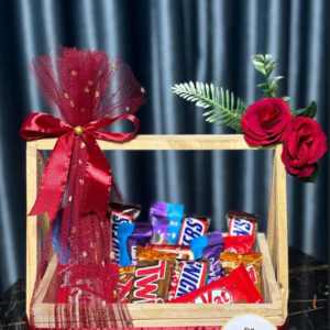 Floral Chocolates Basket
